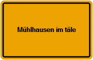 Grundbuchamt Mühlhausen im Täle